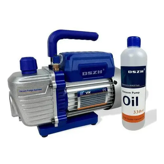 Bomba de vacío bivolt de una sola etapa de 1.8 Cfm - Dszh