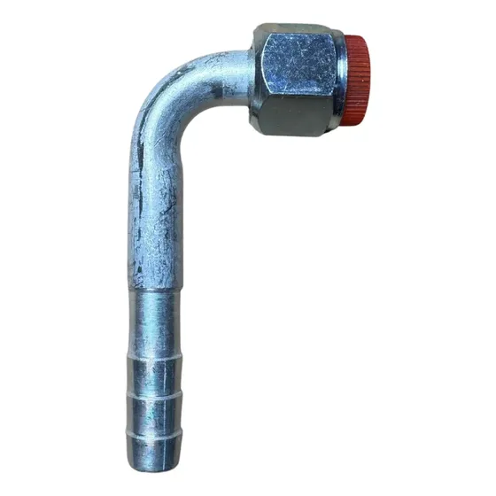 Fitting Curvo 90* #8. 13/32. Aluminio